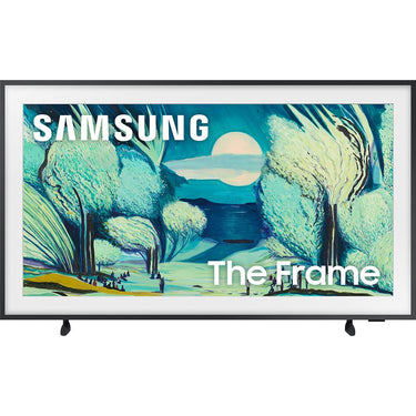 Samsung 43" The Frame QLED 4K AI Smart TV (2025) w/ Brown Bezel + Protection Bundle
