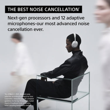 Sony WH-1000XM6 Best Wireless Noise Canceling Headphones | Black