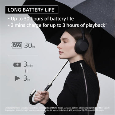 Sony WH-1000XM6 Best Wireless Noise Canceling Headphones | Black