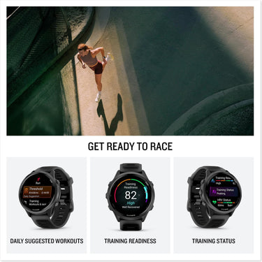 Garmin Forerunner 570 - 47mm GPS Smartwatch, Aluminum and Black Band