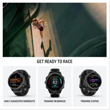 Garmin Forerunner 570 - 42mm GPS Smartwatch, Aluminum and Black Band