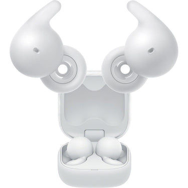 Sony LinkBuds Open Truly Wireless Earbud with Mic, White + LinkBuds Speaker Bundle