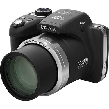 Minolta Pro Shot 16MP Digital Camera with 53x Optical Zoom - Open Box + 1 Year Warranty