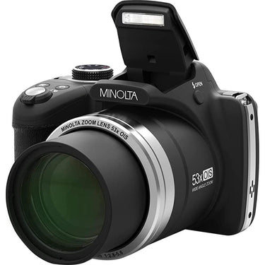 Minolta Pro Shot 16MP Digital Camera with 53x Optical Zoom - Open Box + 1 Year Warranty