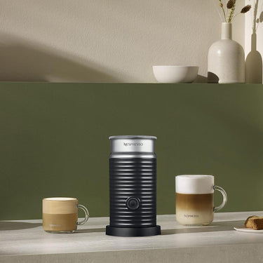 Nespresso Aeroccino 3 Milk Frother in Black - Open Box + 1 Year Warranty