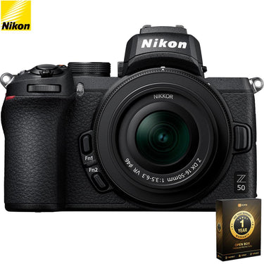 Nikon Z 50 Camera Body + NIKKOR Z DX 16-50mm f/3.5-6.3 VR Lens Open Box +1 Yr Warranty