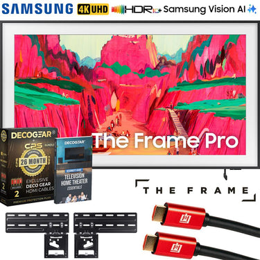 Samsung 65" The Frame Pro LS03FW 4K Neo QLED Mini LED TV 2025 + Extended Protection Plan