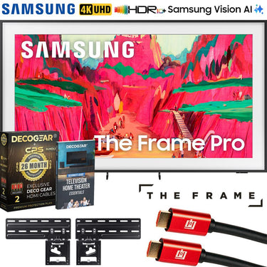 Samsung 75" The Frame Pro LS03FW 4K Neo QLED Mini LED TV 2025 + Extended Protection Plan