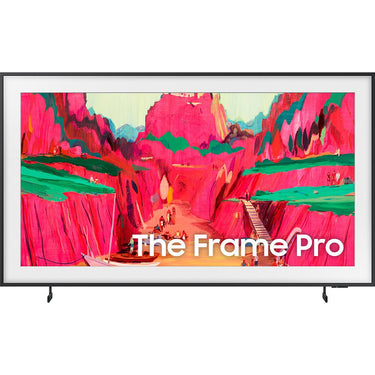 Samsung 65" The Frame Pro Neo QLED 4K TV (2025) w/ Brown Bezel + Protection Bundle