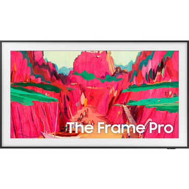 Samsung 75" The Frame Pro Neo QLED 4K TV (2025) w/ Teak Bezel + Protection Bundle