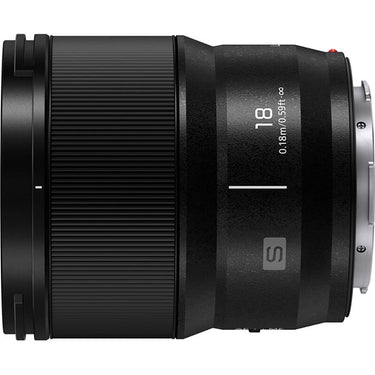 Panasonic LUMIX S 18mm f/1.8 L-Mount Lens for Mirrorless Cameras Open Box + 1 Yr Warranty