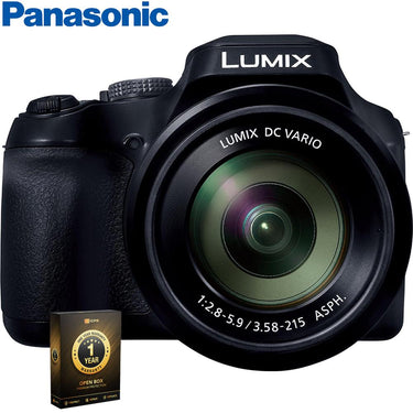 Panasonic LUMIX FZ80D 4K Digital Camera w/ 20-1200mm Lens Open Box + 1 Year Warranty