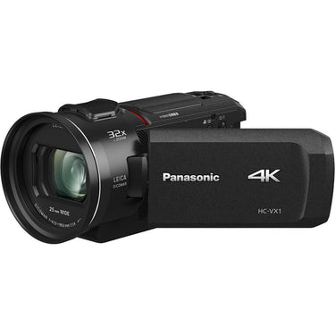 Panasonic 4K Ultra HD 24x Opt. Zoom Camcorder w/ 25mm Wide Lens Open Box + 1 Year Warranty