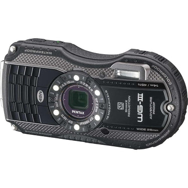 Pentax WG-3 16MP Black Waterproof Shockproof Digi Cam - Open Box + 1 Year Warranty