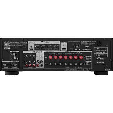 Pioneer Elite VSX-835 7.2 Channel AV Receiver - Open Box with 1 Year Warranty