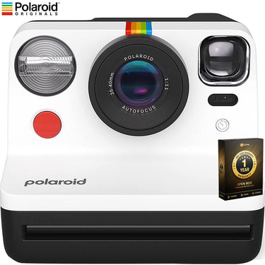 Polaroid Originals Now 2nd Gen i-Type Instant Film Camera Black and White Open Box + 1 Yr Warranty