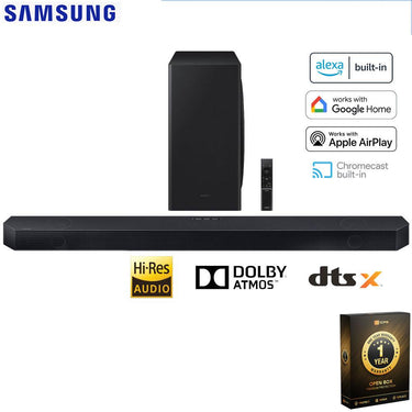 Samsung 3.1.2 ch. Wireless Dolby ATMOS Soundbar HW-QS730D -Open Box with 1 Year Warranty