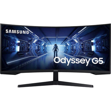 Samsung 34-inch Odyssey G5 Ultra-Wide Curved Monitor - Open Box with 1 Year Warranty