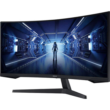 Samsung 34-inch Odyssey G5 Ultra-Wide Curved Monitor - Open Box with 1 Year Warranty