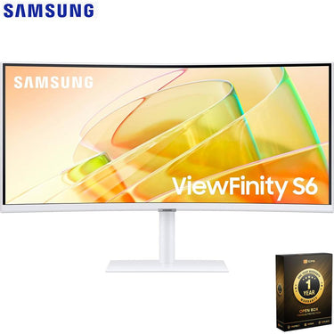 Samsung 34-inch ViewFinity S65TC Ultra-WQHD Curved Monitor Open Box with 1 Year Warranty