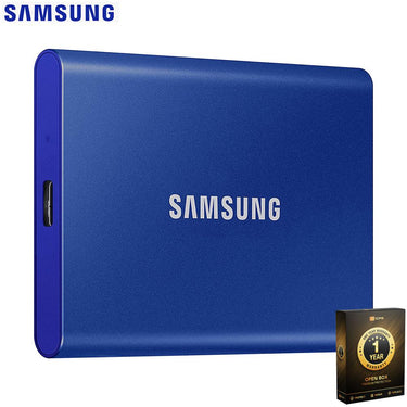 Samsung T7 2TB Portable SSD, USB 3.2 Gen2, (MU-PC2T0H) - Open Box with 1 Year Warranty