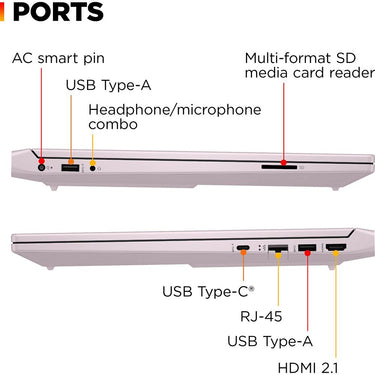 Hewlett Packard VICTUS 15-fa2445nr 15.6" Intel i5-13420H 8GB/512GB Gaming Laptop, Pink