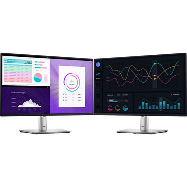 Dell 24" Full HD LED Monitor Black/Silver with 26 Months Protection Pack Bundle