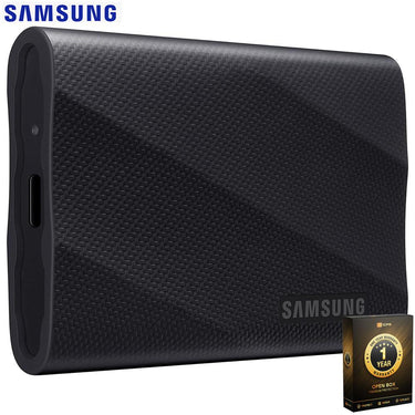 Samsung T9 4TB Portable SSD; USB 3.2 Gen 2x2 (MU-PG4T0B) - OPEN BOX with 1 Year Warranty
