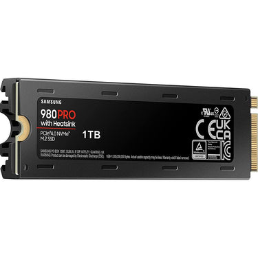 Samsung 980 PRO with Heatsink PCIe 4.0 NVMe SSD 1TB f/ PC/PS5 OPEN BOX + 1 Year Warranty