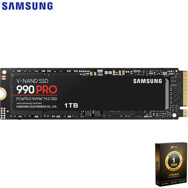 Samsung 990 PRO PCIe 4.0 NVMe SSD 1TB (MZ-V9P1T0B/AM) - OPEN BOX with 1 Year Warranty