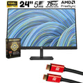 Hewlett Packard V24v G5 24" FHD 16:9 LCD Monitor, Black + 26 Month Protection Bundle