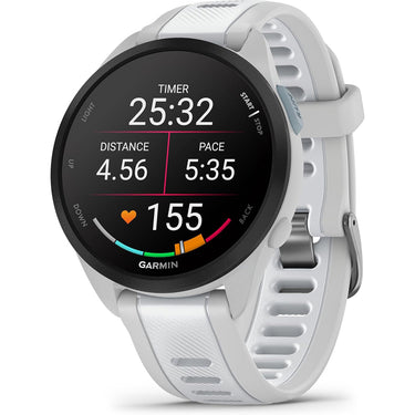 Garmin 010-02863-31 Forerunner 165 Music Smart Sport Watch + 2 Year Warranty Bundle