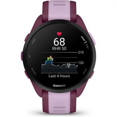 Garmin Garmin 010-02863-33 Forerunner 165 Music Smart Sport Watch + 2 Year Warranty Kit