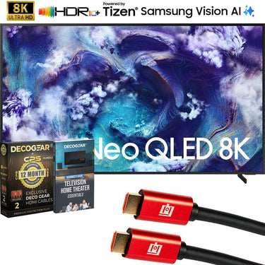 Samsung 85" Neo QLED 8K QN900F Vision AI Smart TV (2025) w/ Extended Protection Bundle