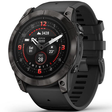 Garmin 010-02804-00 Epix Pro (Gen 2), 51mm, Sapphire, Black + Accessories Bundle