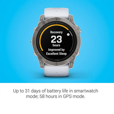 Garmin 010-02804-10 Epix Pro (Gen 2), 51mm, Sapphire + Accessories Bundle