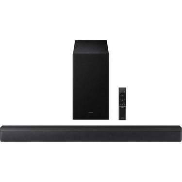 Samsung B-Series 3.1 ch DTS Virtual:X Soundbar w/ Subwoofer (2025) + Rear Speaker Bundle