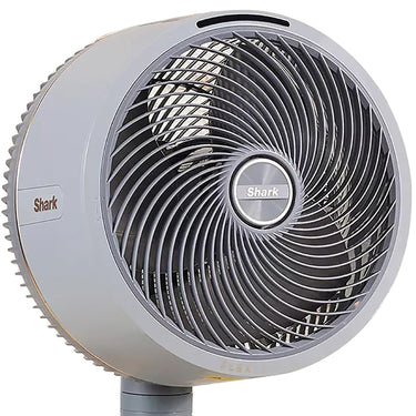 Shark FlexBreeze Pedestal & Tabletop Fan, Indoor & Outdoor, Light Grey, Refurbished