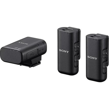 Sony ECM-W3 Dual-Channel Wireless Microphone, Black