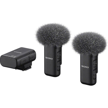 Sony ECM-W3 Dual-Channel Wireless Microphone, Black