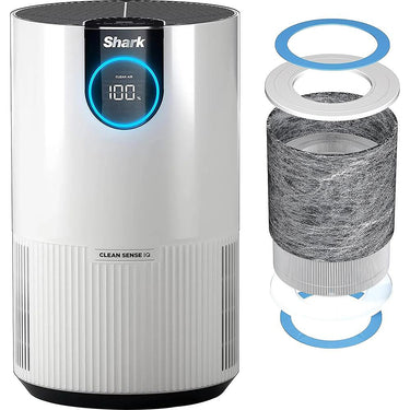 Shark HP200 Air Purifier MAX with Nanoseal HEPA, Cleansense IQ - Refurbished