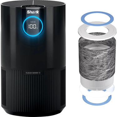 Shark HP100 Air Purifier with NanoSeal HEPA Filter, Cleansense IQ - Refurbished