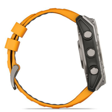 Garmin Fenix 8 51 mm, AMOLED Sapphire, Titanium Band + Charging Doc + Dust Cover