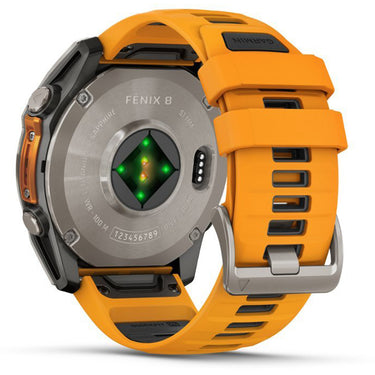 Garmin Fenix 8 51 mm, AMOLED Sapphire, Titanium Band + Charging Doc + Dust Cover