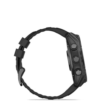 Garmin Fenix 8 51mm AMOLED Sapphire, Carbon Gray DLC Band + Charging Doc + Dust Cover