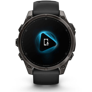 Garmin Fenix 8 47mm Smartwatch, Sapphire, Carbon Gray Titanium + Accessories Bundle