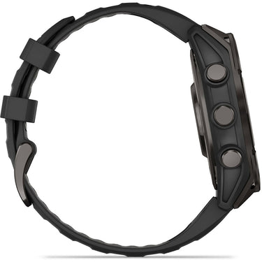 Garmin Fenix 8 47mm Smartwatch, Sapphire, Carbon Gray Titanium + Accessories Bundle