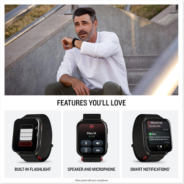 Garmin Venu X1 Premium GPS Smartwatch, Black Titanium