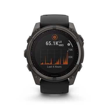 Garmin Fenix 8 51mm Smartwatch, Solar, Sapphire + Accessories Bundle