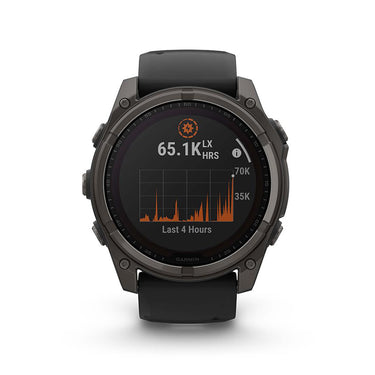 Garmin Fenix 8 51mm Smartwatch, Solar, Sapphire + Accessories Bundle